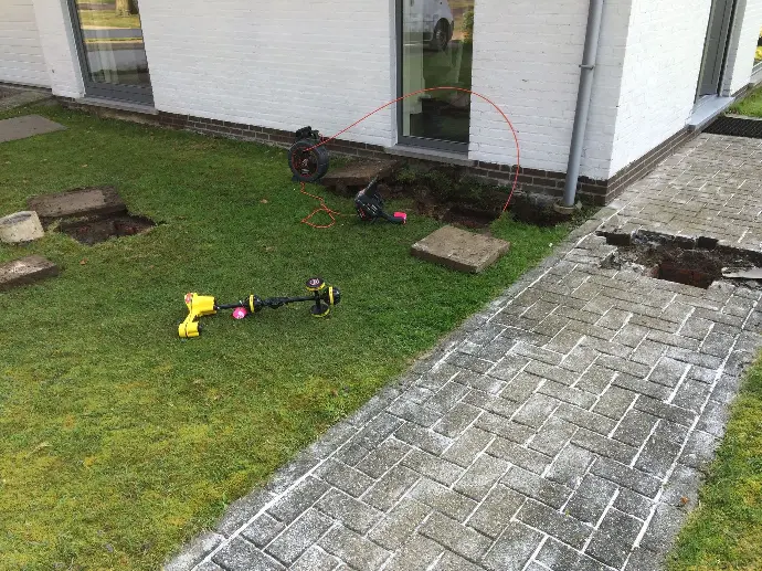 Rioolinspectie Een onderzoek dat wordt uitgevoerd door Delex door het inzetten van een rioolcamera, dit om rioolproblemen op te sporen.